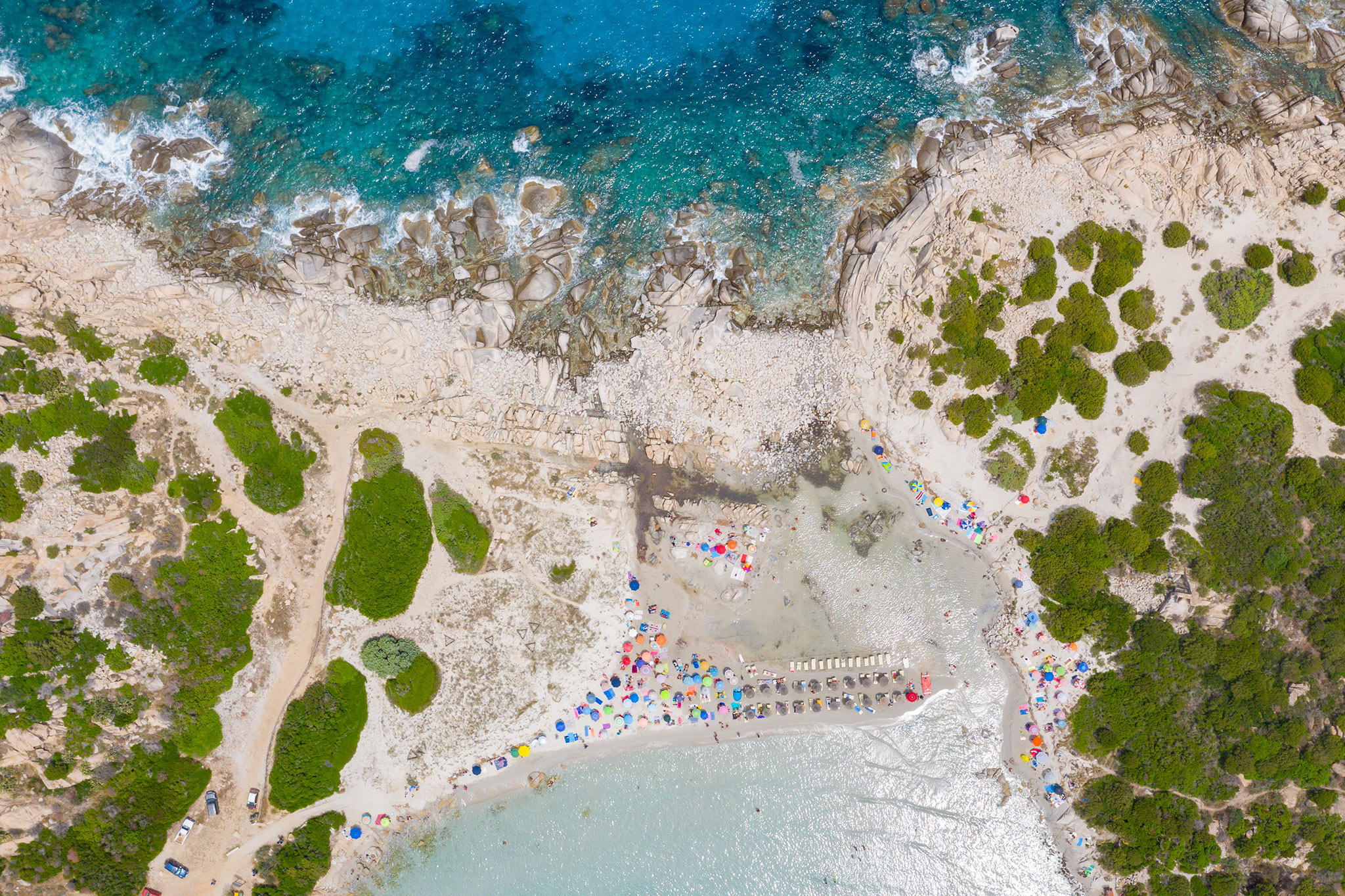 Punta Molentis Beach, Villasimius, Sardinia